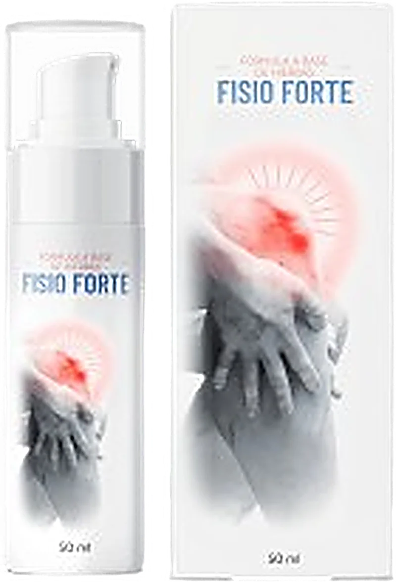 Fisio Forte, gel natural para el dolor articular de 50 ml con dosificador y efecto calor: romero, alcanfor y capsaicina — 39 € con pago al recibir en España